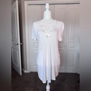 American Eagle Soft & Sexy Cross Neck Tunic size Small